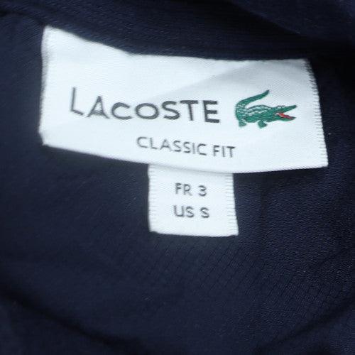 Lacoste Men's Navy Blue Classic Fit Pullover Hoodie Size S