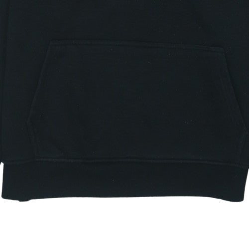 Stussy Mens Black M Pullover Hoodie Graphic Print Fleece