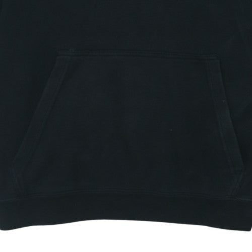 Nike Mens Black Pullover Hoodie L Regular Fit Fleece Sportswear