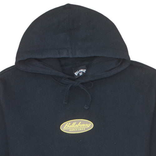 Billabong Men’s Black Pullover Hoodie S Fleece Surf Logo