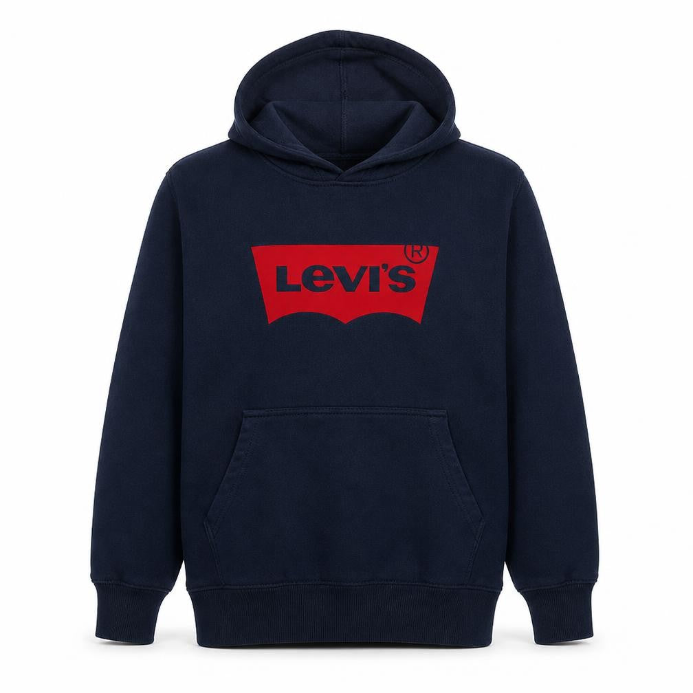 Apple Active Wear Men's Blue Pullover Hoodie S Logo Cotton