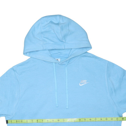 Nike Men's Blue Pullover Hoodie M Regular Fleece Sportswear