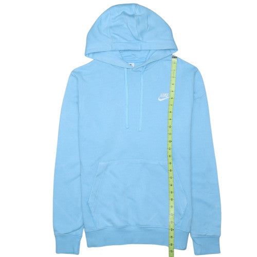 Nike Men's Blue Pullover Hoodie M Regular Fleece Sportswear