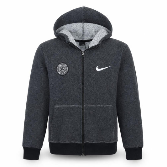 Nike Men's Grey Full Zip Sports Hoodie Size S