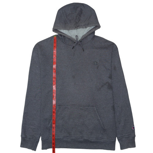 Champion Mens Grey XL Pullover Hoodie Fleece Regular Fit