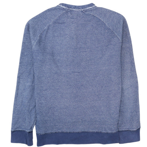 Tommy Hilfiger Men’s Blue XL Vintage Fit Crew Neck Sweatshirt