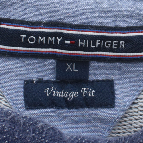 Tommy Hilfiger Men’s Blue XL Vintage Fit Crew Neck Sweatshirt
