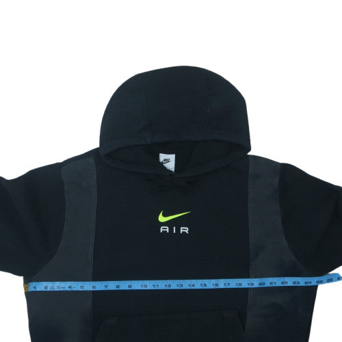 Nike Men's Black Pullover Hoodie L Logo Sports Fleece Sweatshirt