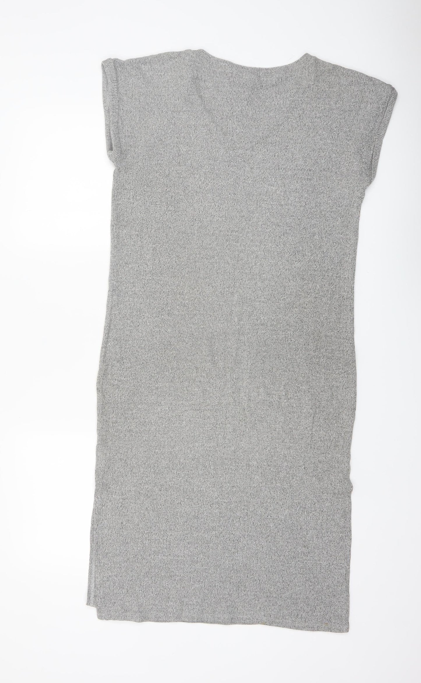 Forever 21 Women's Grey Knit Bodycon Dress Size S
