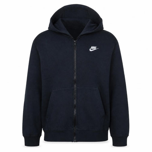 Nike Men's Black Full Zip Hoodie M Fleece Sportswear