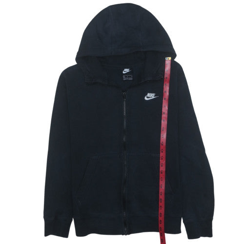 Nike Men's Black Full Zip Hoodie M Fleece Sportswear