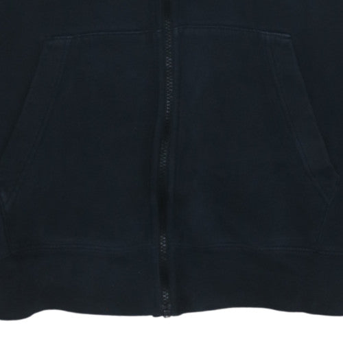 Nike Men's Black Full Zip Hoodie M Fleece Sportswear