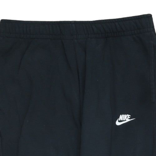 Nike Men's Black Regular Fit Fleece Sweatpants M