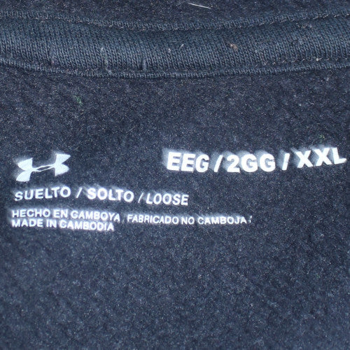 Under Armour Womens Black XXL Pullover Hoodie Loose Fit Sweatshirt