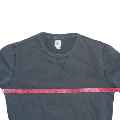 GAP Mens Grey Pullover Sweatshirt Small Regular Fit Crew Neck