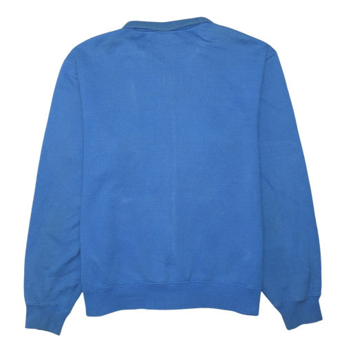 Adidas Men’s Blue XL Full Zip Track Jacket Cotton Blend