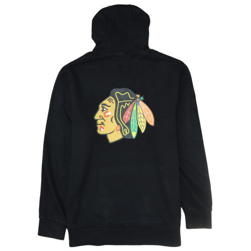 NHL Men’s Black Pullover Hoodie Large Graphic Fleece Sportswear
