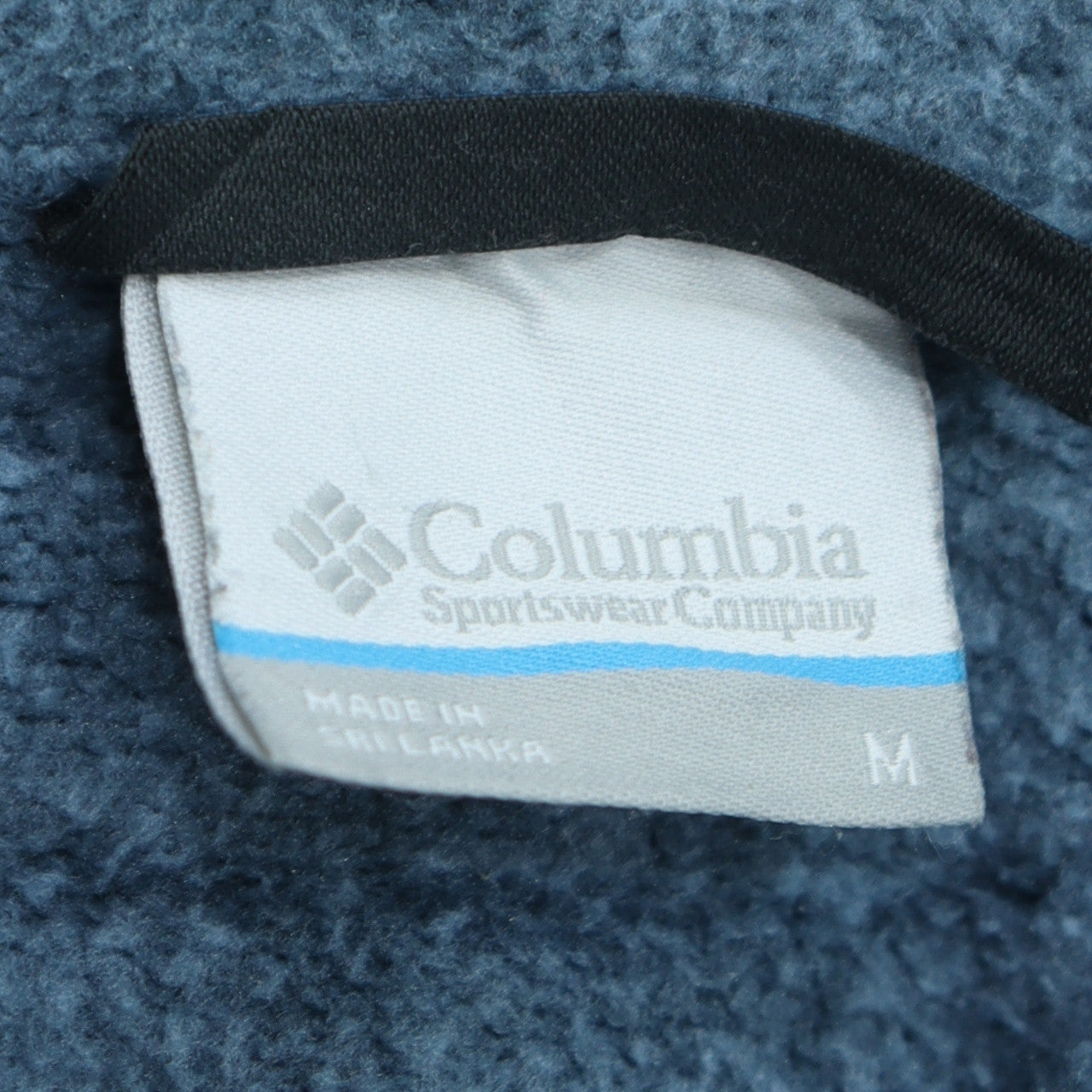 Columbia Womens Blue Full Zip Fleece Jacket Size M Outdoor Casual