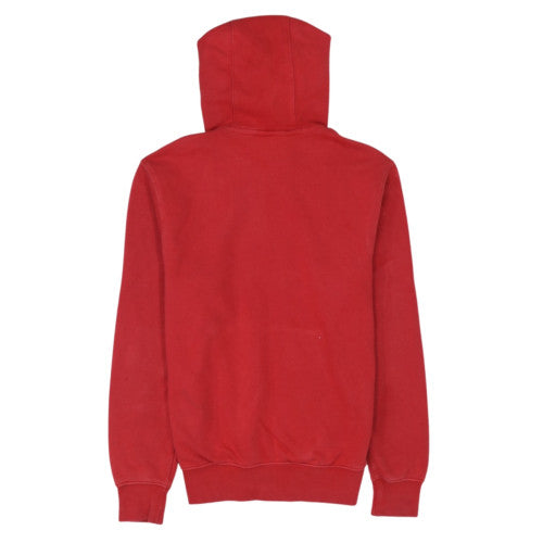 Nike Men's Red Pullover Hoodie XS Regular Fit Fleece Sweatshirt