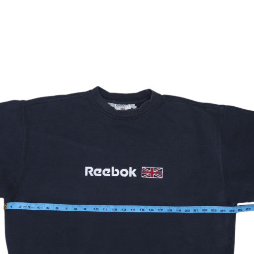 Reebok Men's Blue XL Classic Crew Neck Pullover Sweatshirt