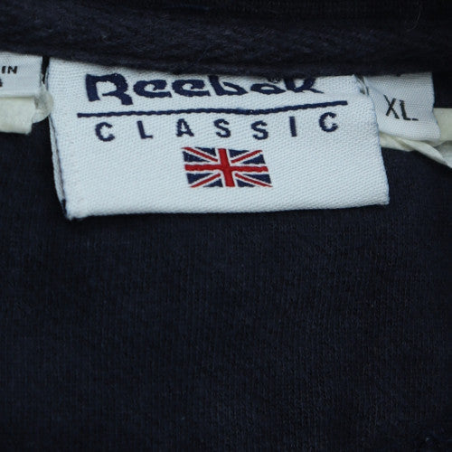Reebok Men's Blue XL Classic Crew Neck Pullover Sweatshirt