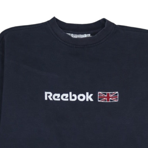 Reebok Men's Blue XL Classic Crew Neck Pullover Sweatshirt