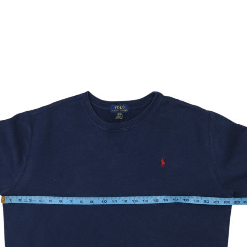 Ralph Lauren Boys Blue Crew Neck Pullover Sweatshirt 18-20 Years