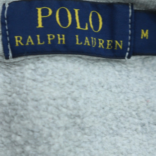 Polo Ralph Lauren Womens Grey Cotton Blend Crew Neck Sweatshirt M
