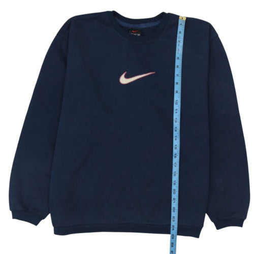 Nike Women’s Navy Blue Crew Neck Pullover Sweatshirt XL