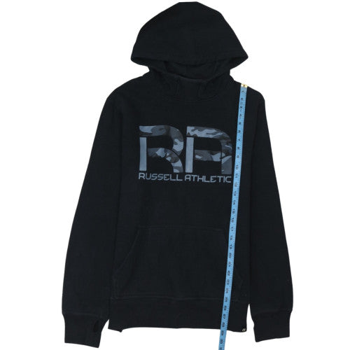 Russell Athletic Men's Black XL Pullover Hoodie Fleece Sportswear