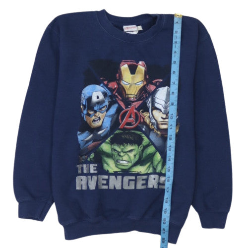 Marvel Boys Blue The Avengers Pullover Sweatshirt 7-8 Years