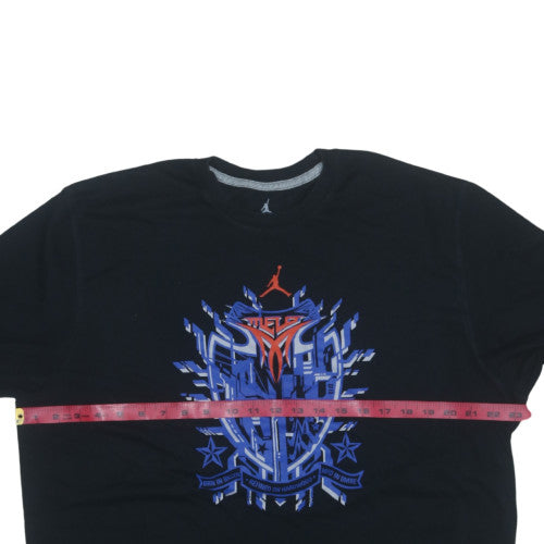 Nike Jordan Men's Black XL Dri-Fit Graphic T-Shirt