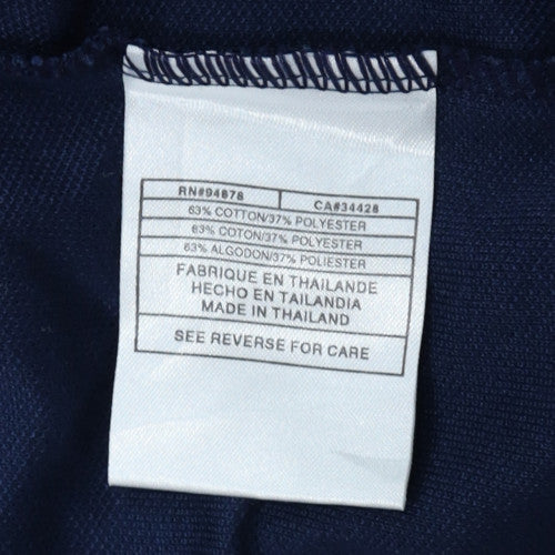 Nike Men's Blue 2XL Dri-Fit Polo Shirt Regular Fit Sports Top