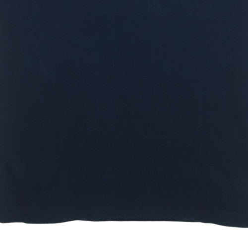Tommy Hilfiger Men's Navy Blue XL Classic Cotton Polo Shirt