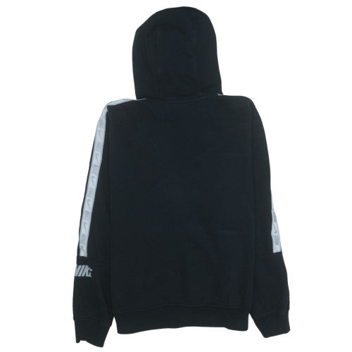 Nike Men's Black Pullover Hoodie M Regular Fit Fleece Sportswear