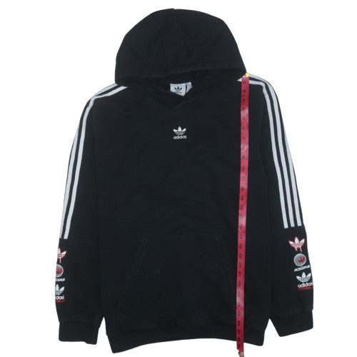 Adidas Men’s Black XL Pullover Hoodie Fleece Sportswear