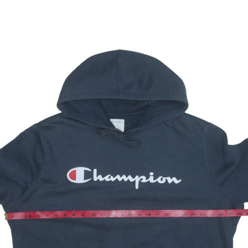 Champion Men’s Blue XL Pullover Hoodie Logo Fleece Sweatshirt