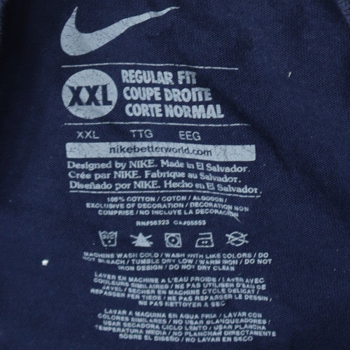 Nike Men's Blue XXL Dallas Cowboys Graphic Sports T-Shirt