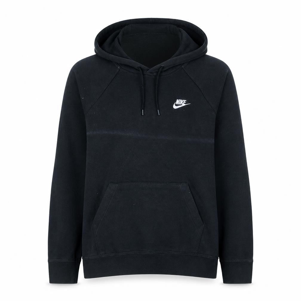 Nike Womens Black Pullover Hoodie Medium Logo Sportswear