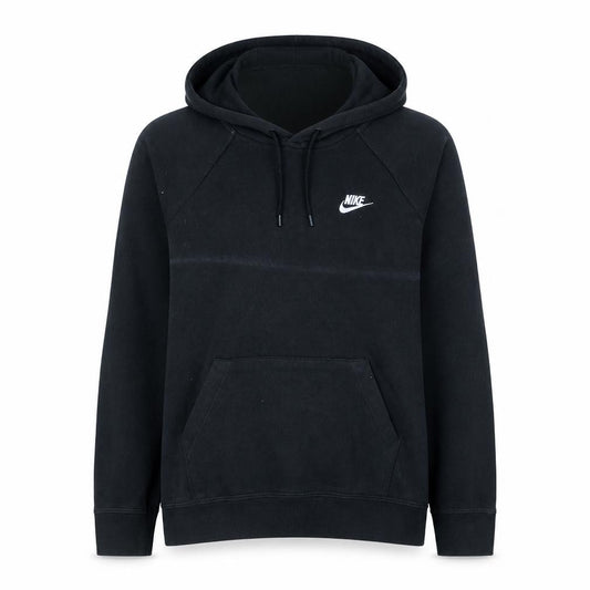 Nike Womens Black Pullover Hoodie Medium Logo Sportswear