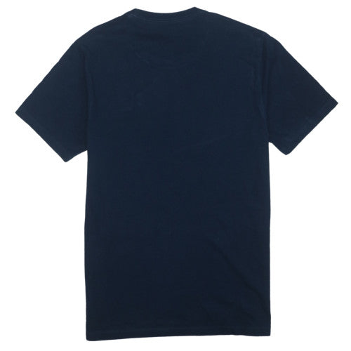 Levi's Men's Navy Blue Crew Neck Cotton T-Shirt Size S