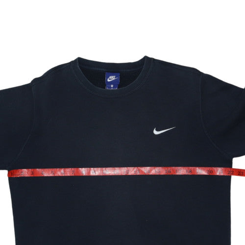 Nike Men's Black Crew Neck Pullover Sweatshirt Size M Regular Fit