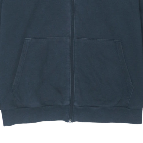 Under Armour Men's Black Full Zip Hoodie Size L Relaxed Fit Fleece