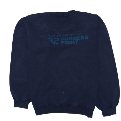 Fila Women’s Navy Blue Pullover Sweatshirt Size L Crew Neck Vintage