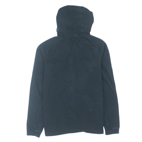 Nike Women's Black Full Zip Hoodie Size L Cotton Blend