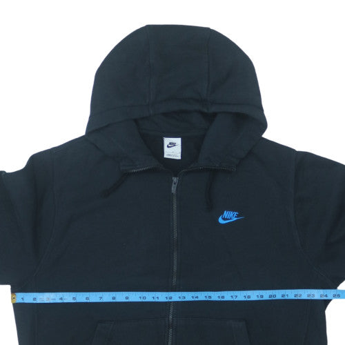 Nike Women's Black Full Zip Hoodie Size L Fleece Sportswear