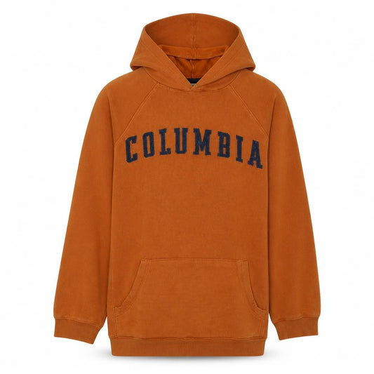 Columbia Boys Orange XL Pullover Fleece Hoodie with Logo and Pockets