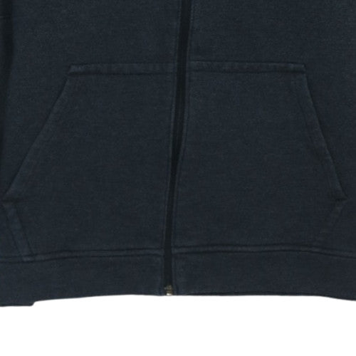 Under Armour Mens Black Full Zip Hoodie Size M Loose Fit Sportswear