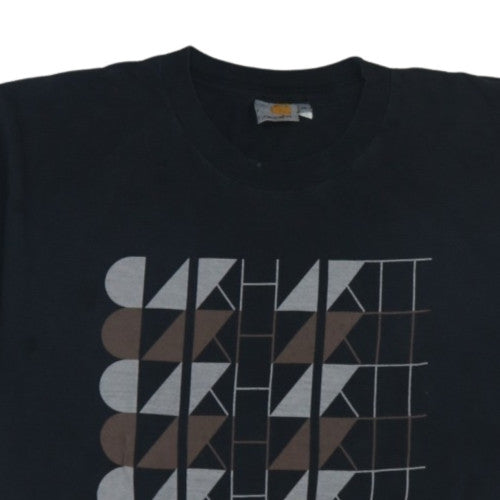 Carhartt Men's Black XL Graphic Print Cotton T-Shirt