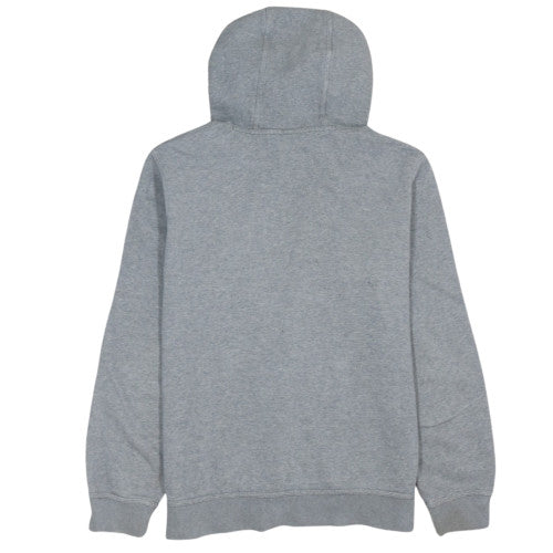 Nike Men's Grey Pullover Fleece Hoodie L Regular Fit Sportswear